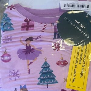 Little Sleepies Lavender Nutcracker Limited Edition Pajama Set 2T